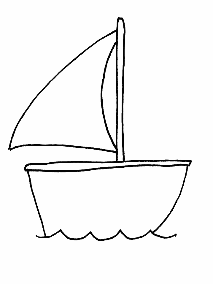 38 Elegant Sailboat Coloring Page Printable 22