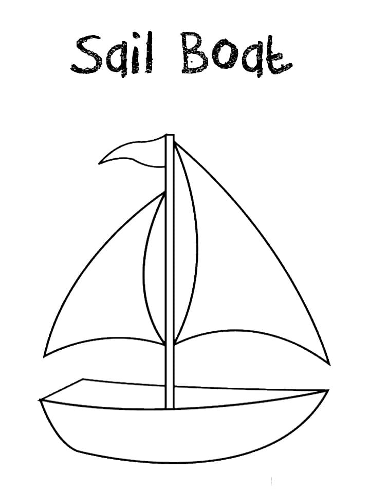 38 Elegant Sailboat Coloring Page Printable 30