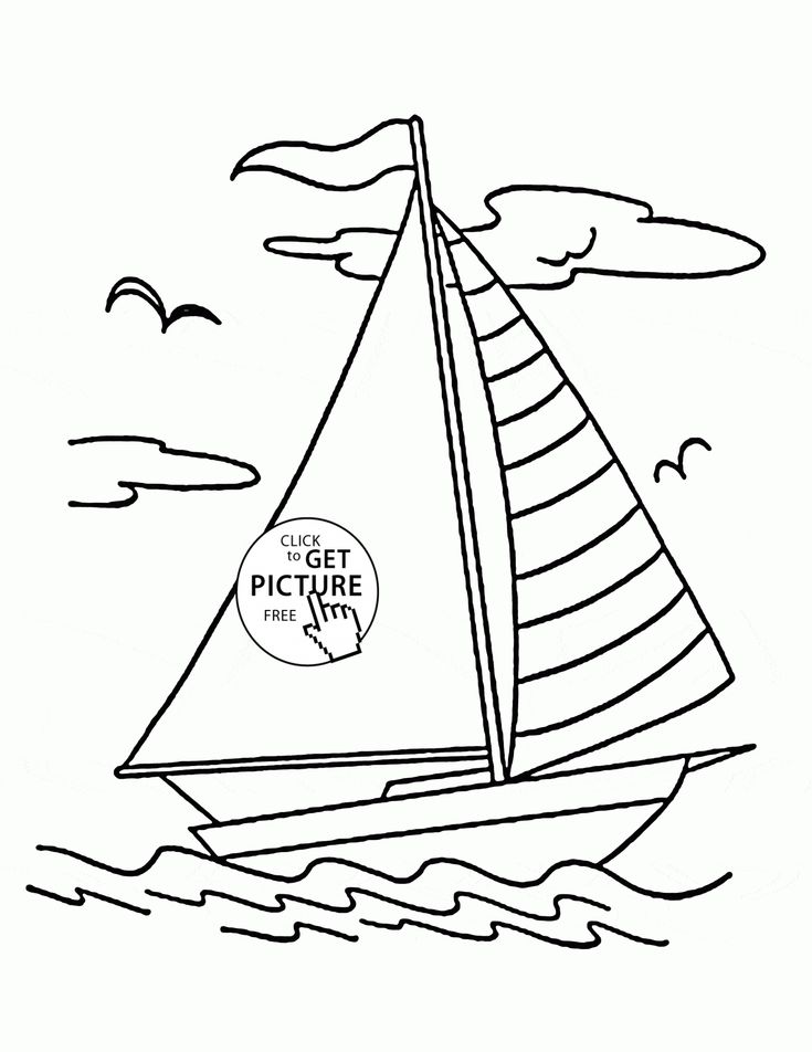 38 Elegant Sailboat Coloring Page Printable 31