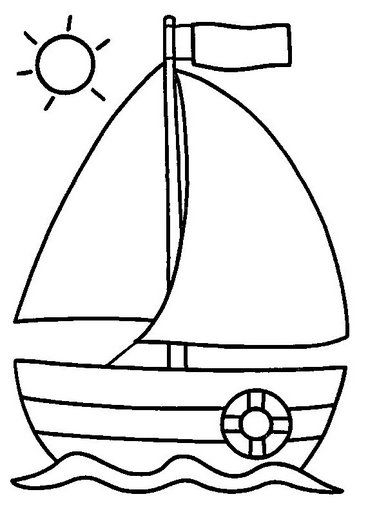 38 Elegant Sailboat Coloring Page Printable 4