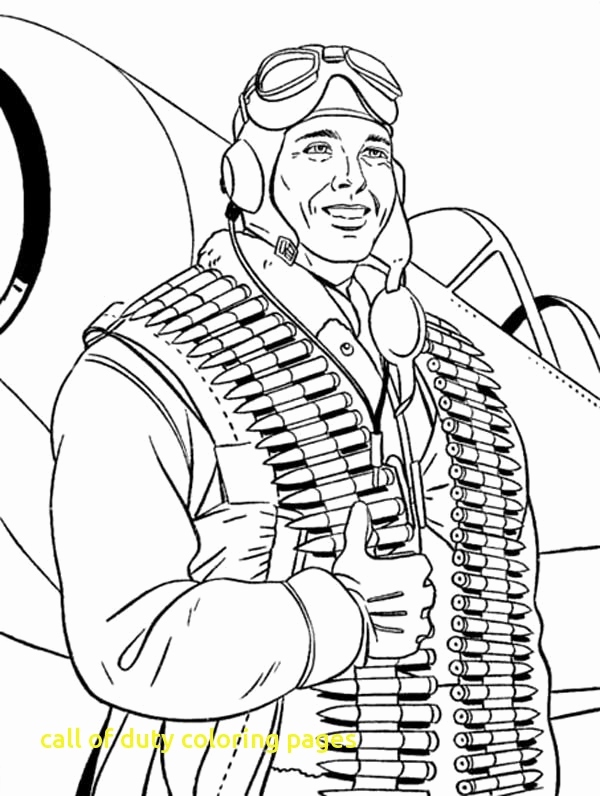 38 Intense Call of Duty Coloring Pages Printable 12