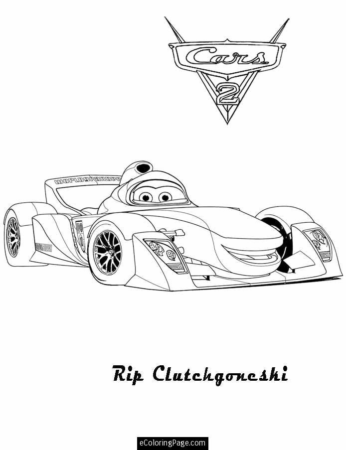 38 Luigi Cars Coloring Pages Printable 19