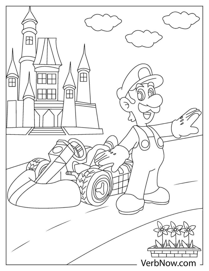 luigi cars coloring pages printable jpg