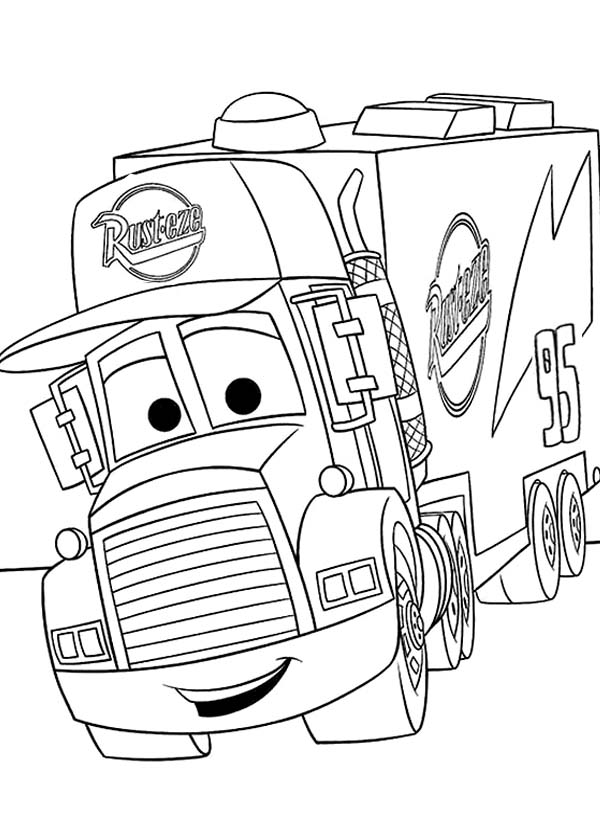 38 Luigi Cars Coloring Pages Printable 7