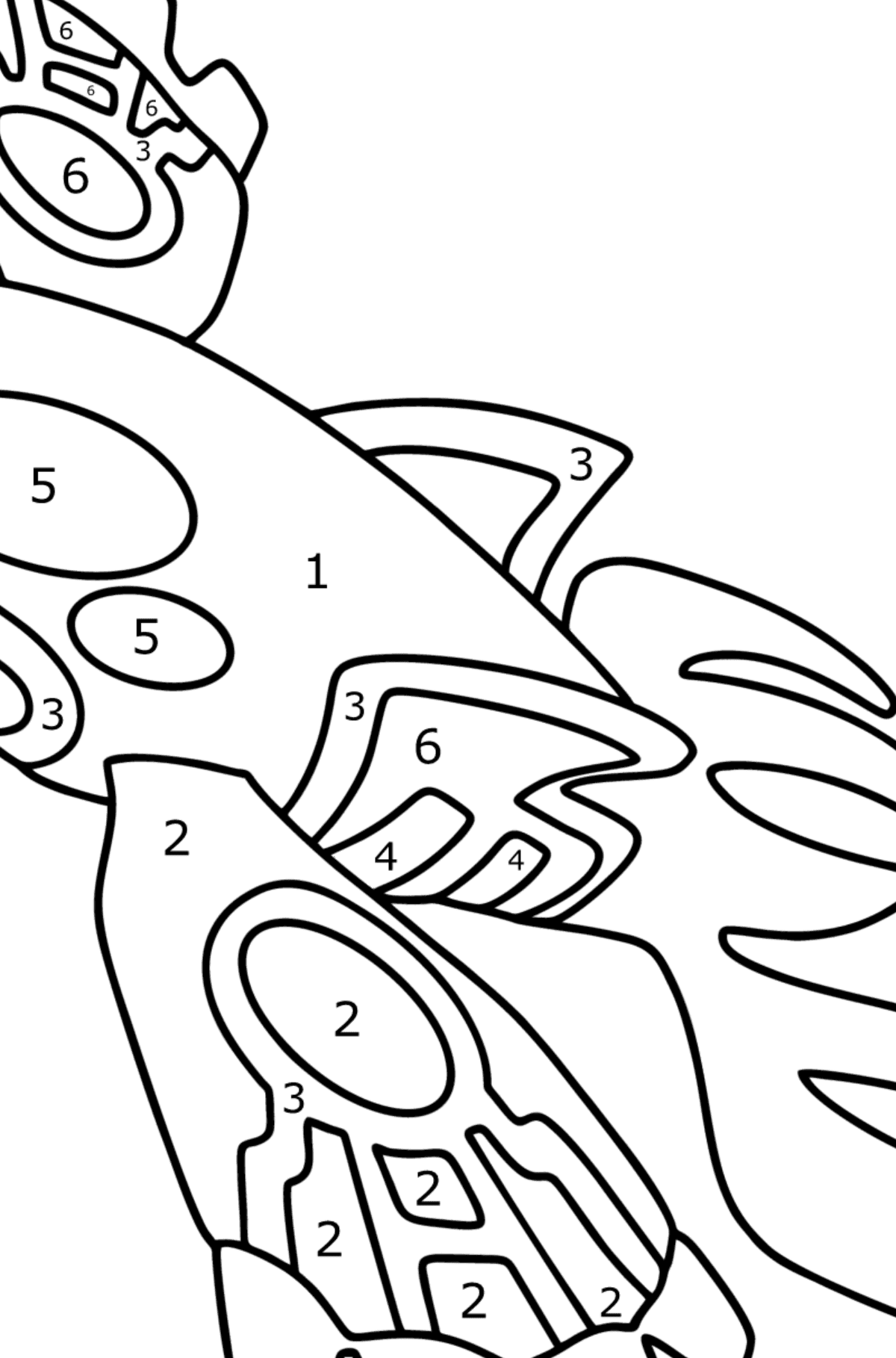 38 Mystical Kyogre Pokemon Coloring Pages Printable 18