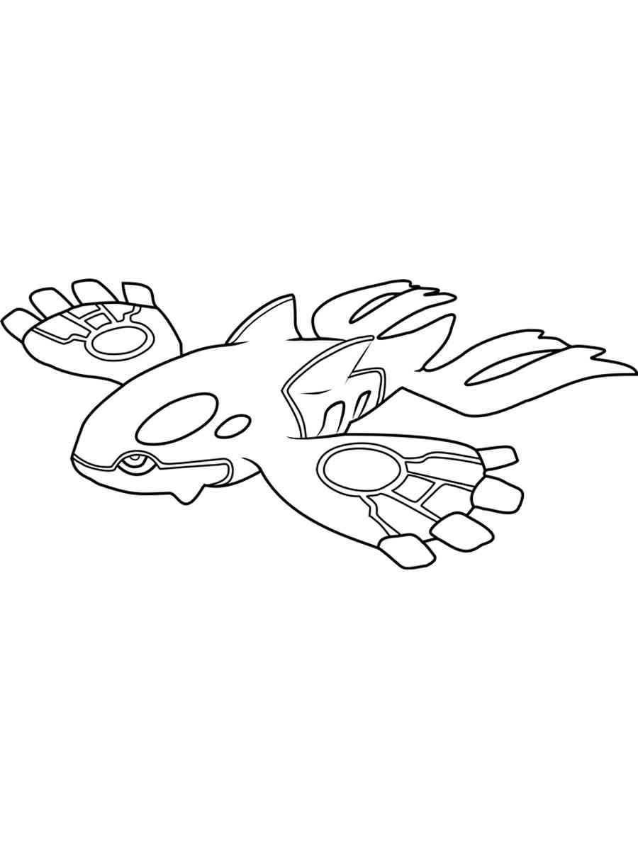 mystical kyogre pokemon coloring pages printable jpg