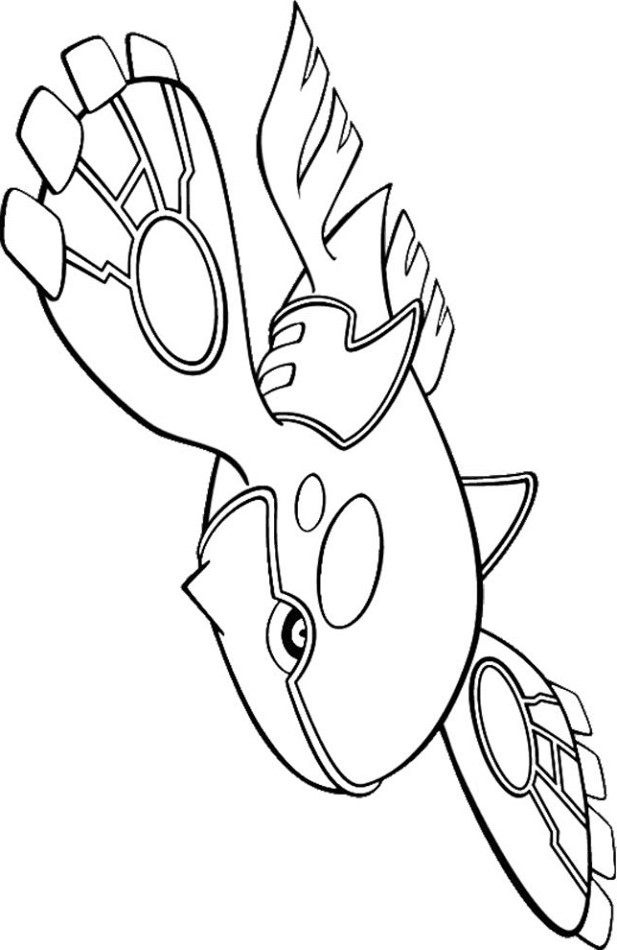 38 Mystical Kyogre Pokemon Coloring Pages Printable 29