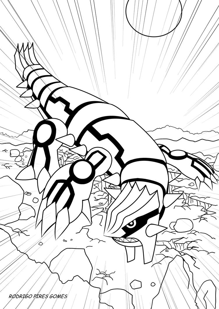 38 Mystical Kyogre Pokemon Coloring Pages Printable 5