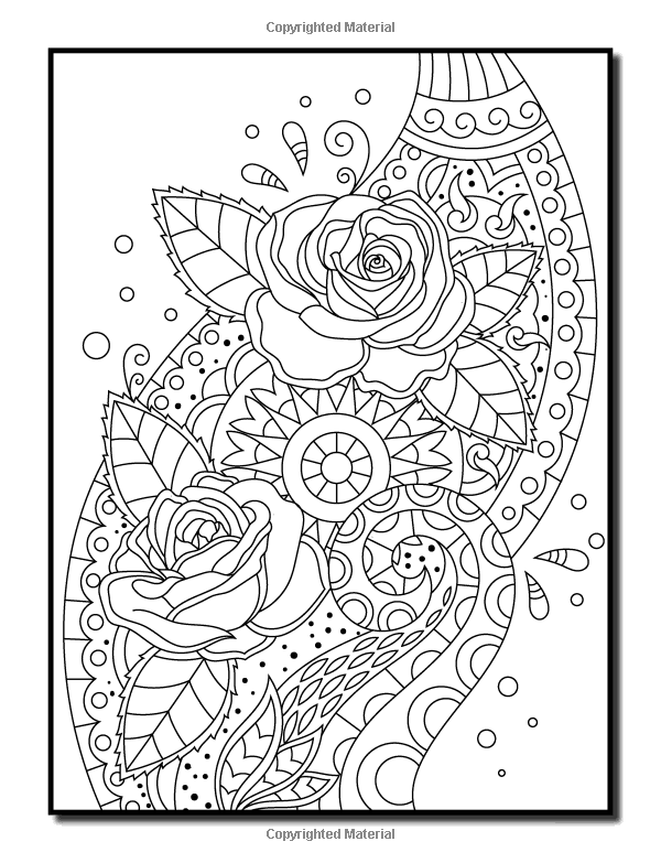 relaxing easy coloring pages printable jpg