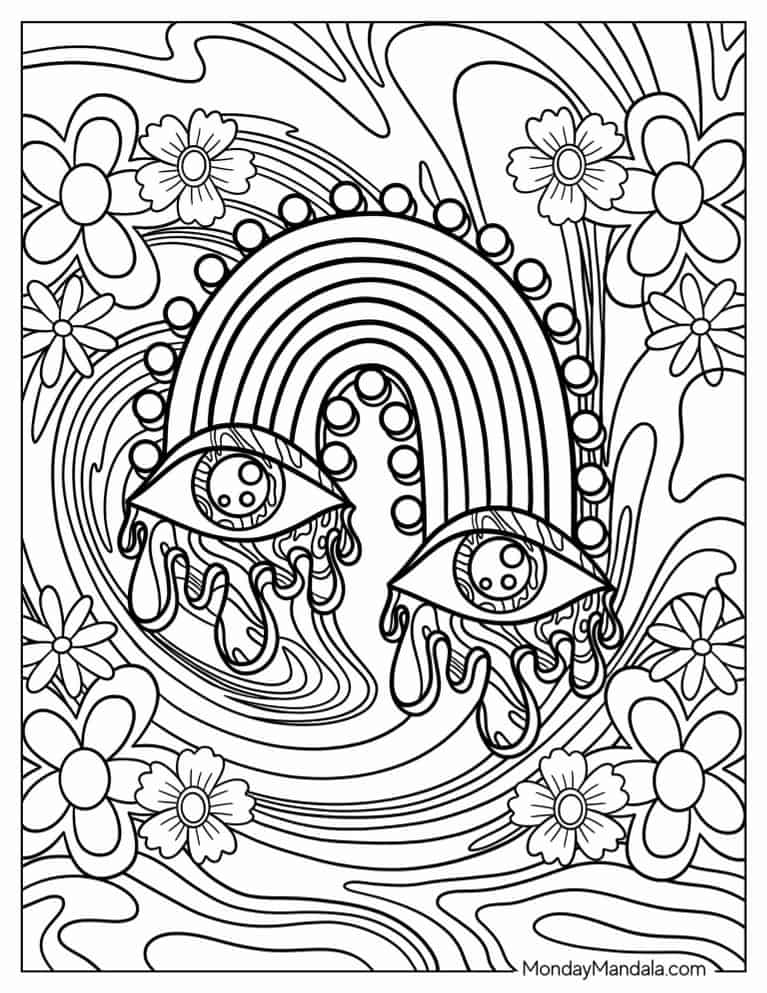 relaxing easy coloring pages printable jpg