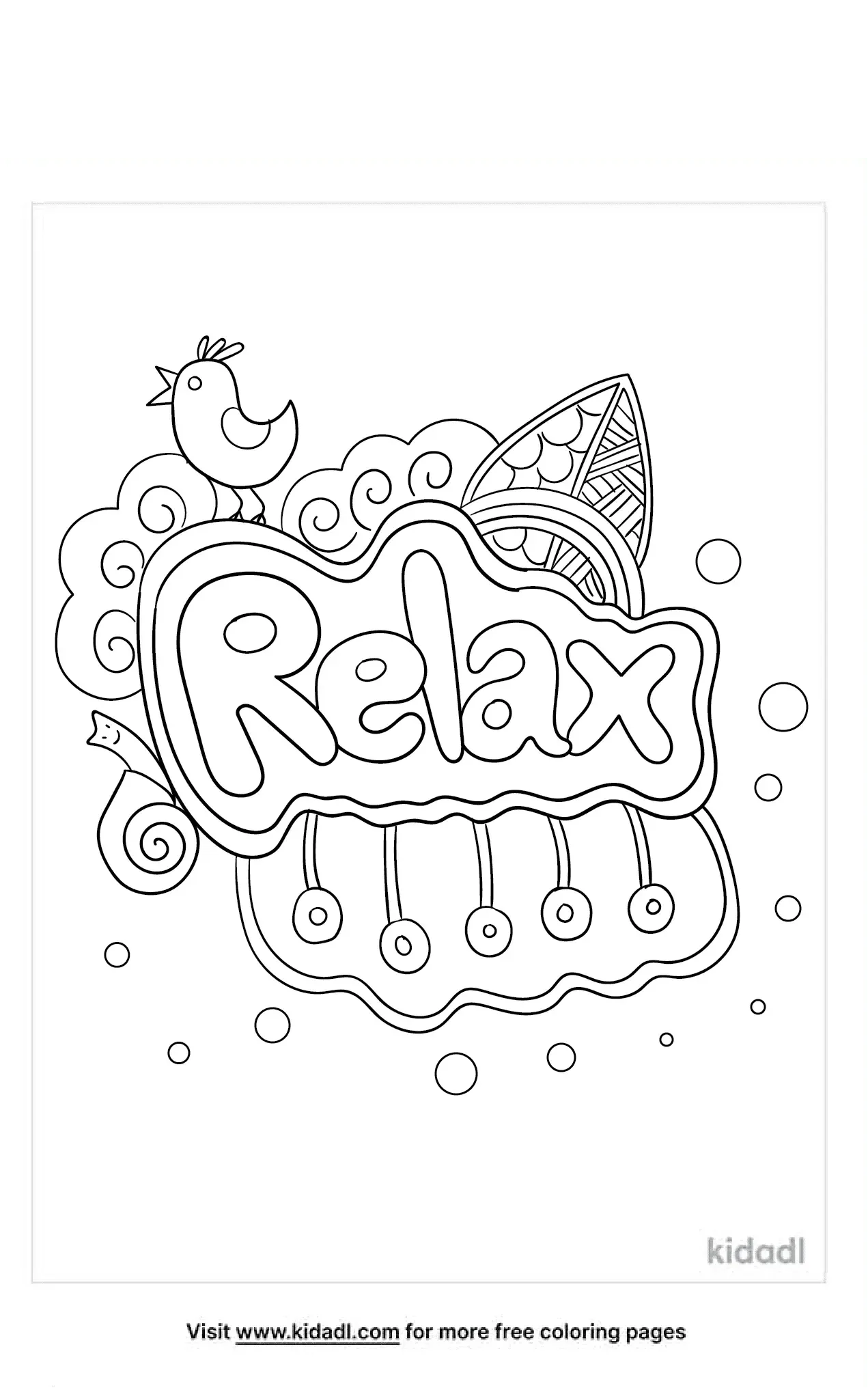 38 Relaxing Easy Coloring Pages Printable 26