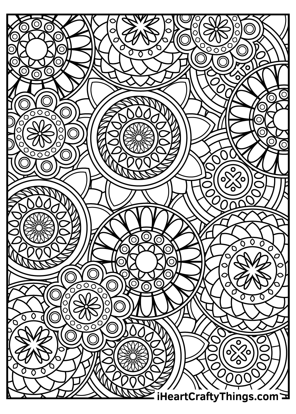 relaxing easy coloring pages printable jpg