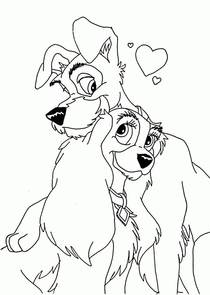 38 Valentines Disney Coloring Pages Printable 13