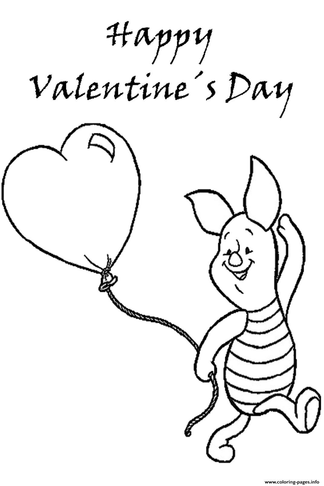 38 Valentines Disney Coloring Pages Printable 2