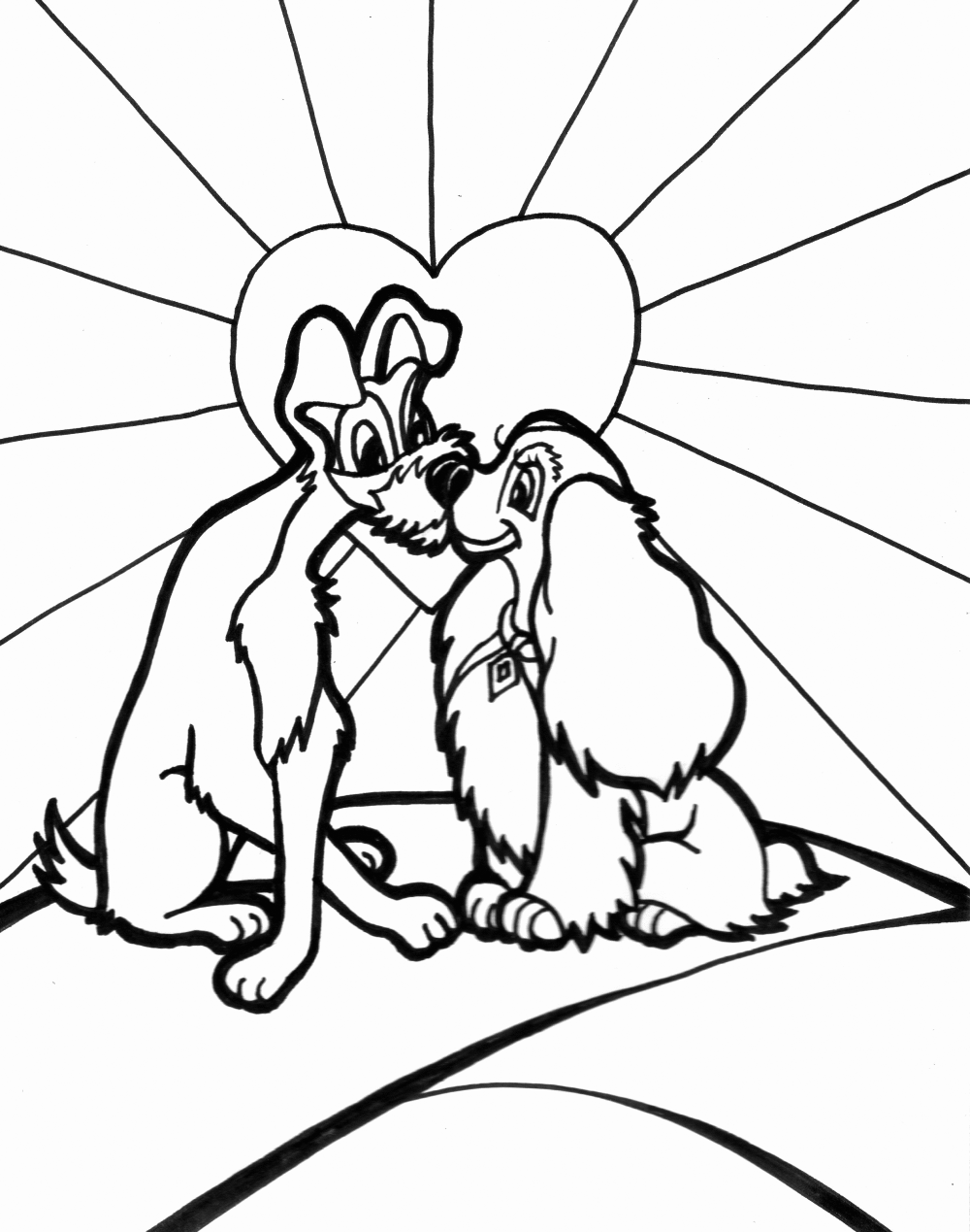 38 Valentines Disney Coloring Pages Printable 25