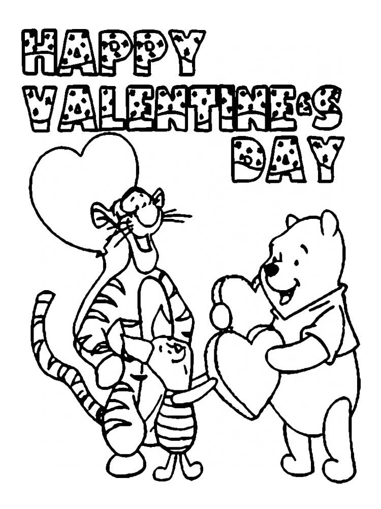 38 Valentines Disney Coloring Pages Printable 32