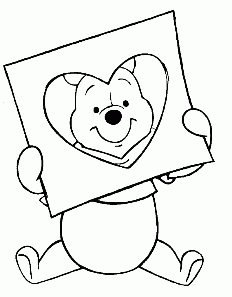 38 Valentines Disney Coloring Pages Printable 8