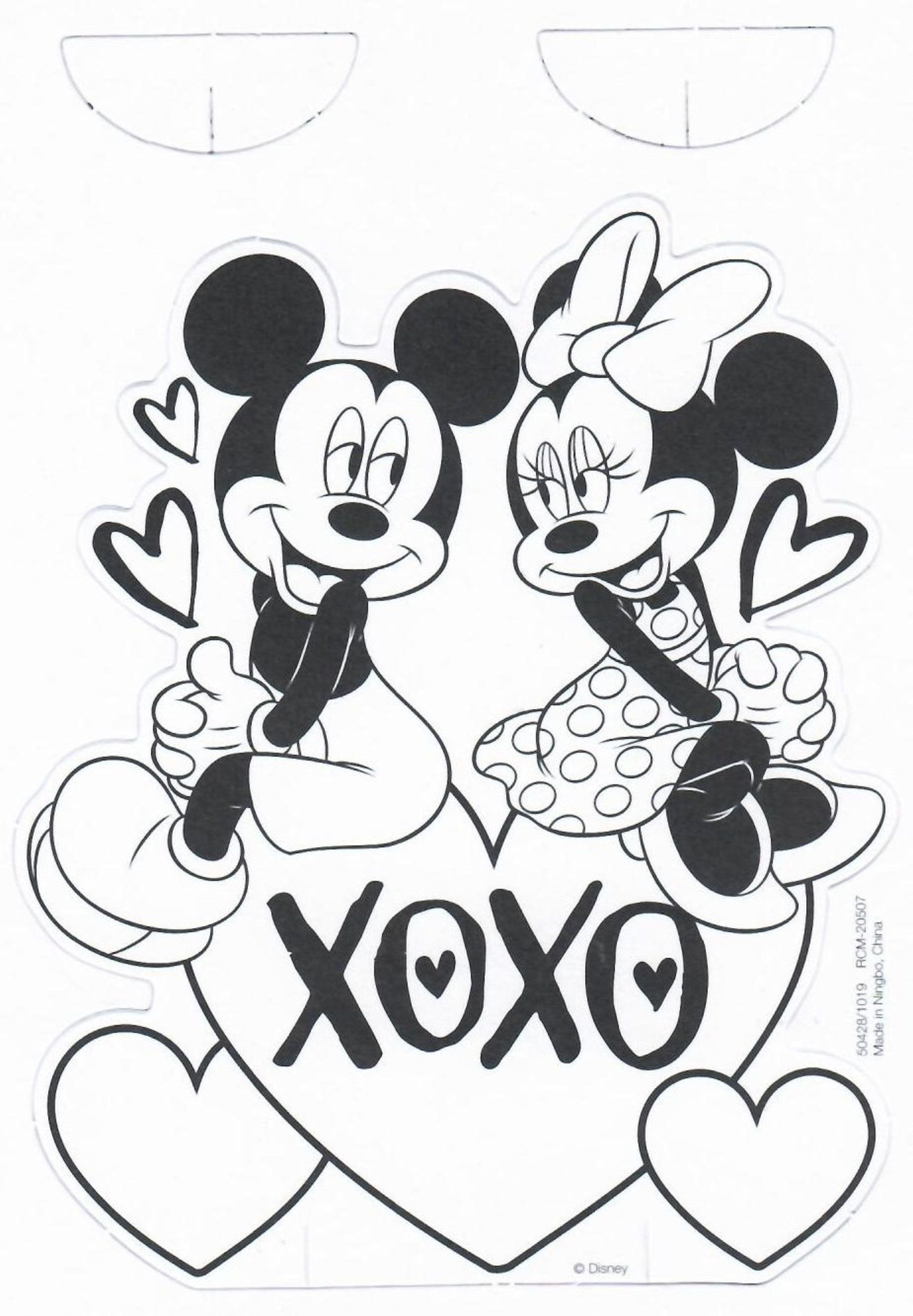 38 Valentines Disney Coloring Pages Printable 9