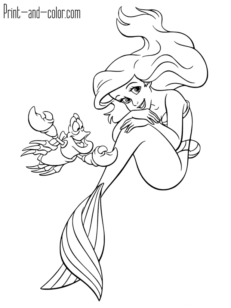 adorable little mermaid coloring pages prince eric printable jpg