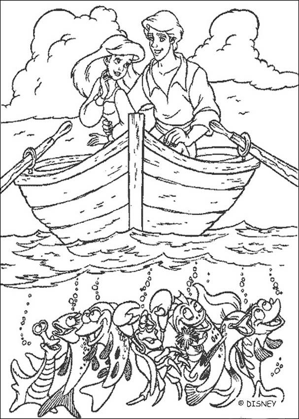 39 Adorable Little Mermaid Coloring Pages Prince Eric Printable 28