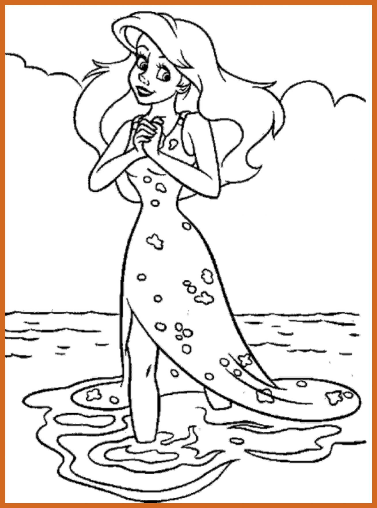 adorable little mermaid coloring pages prince eric printable jpg