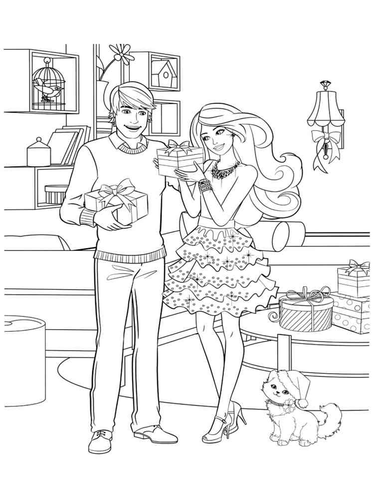 39 Barbie Free Coloring Pages Online Printable 23