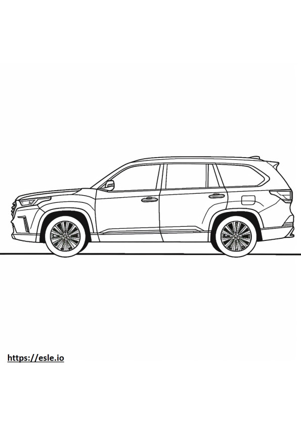 39 Bold Toyota Coloring Pages Printable 12