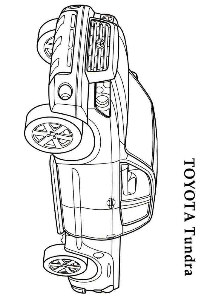 39 Bold Toyota Coloring Pages Printable 31