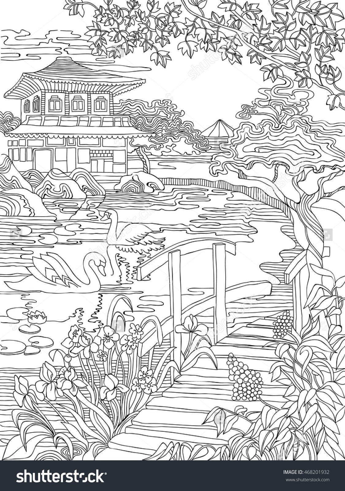 39 Japanese Culture Coloring Pages Printable 14