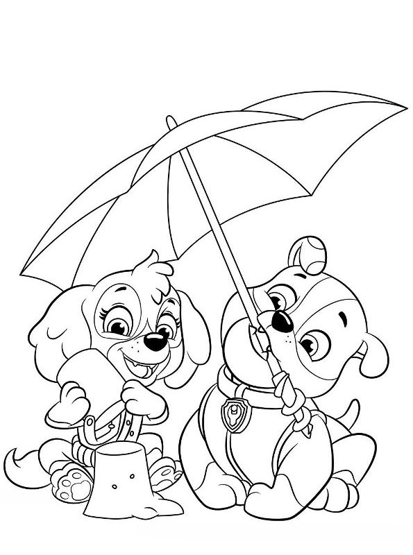 39 Playful Paw Patrol Skye Coloring Pages Printable 13