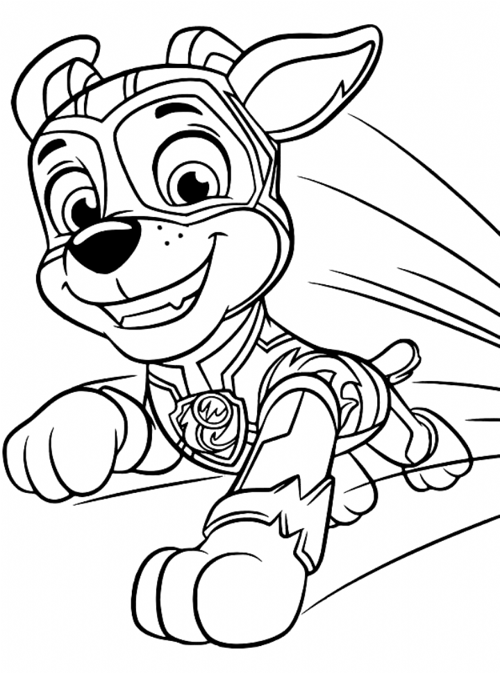 39 Playful Paw Patrol Skye Coloring Pages Printable 19