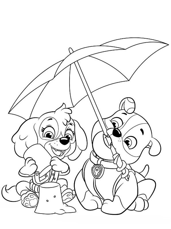 39 Playful Paw Patrol Skye Coloring Pages Printable 35