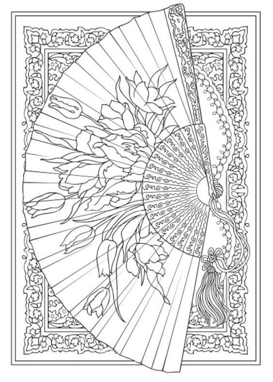 91 Ceiling Fan Coloring Page Printable 13