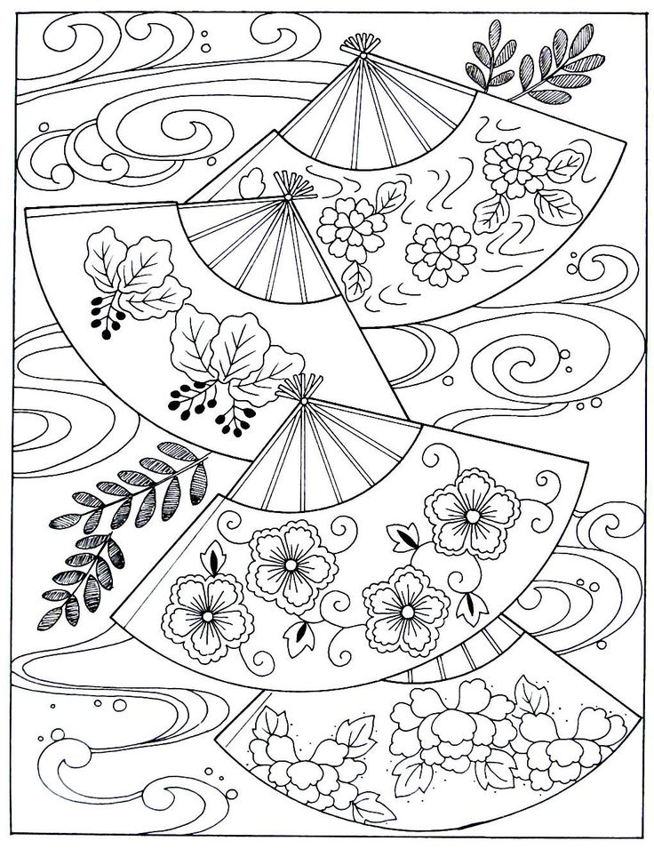 91 Ceiling Fan Coloring Page Printable 31