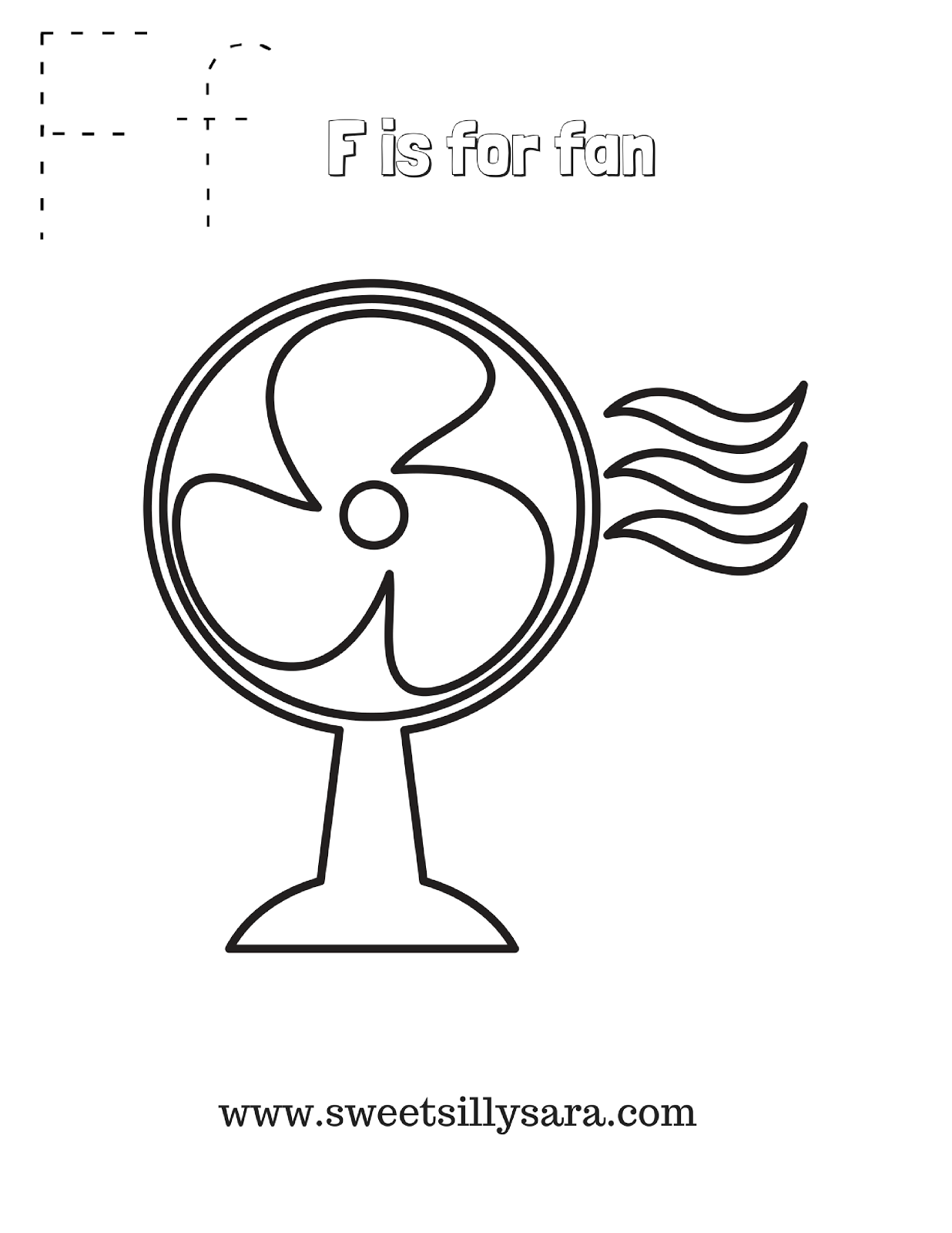 ceiling fan coloring page printable jpg