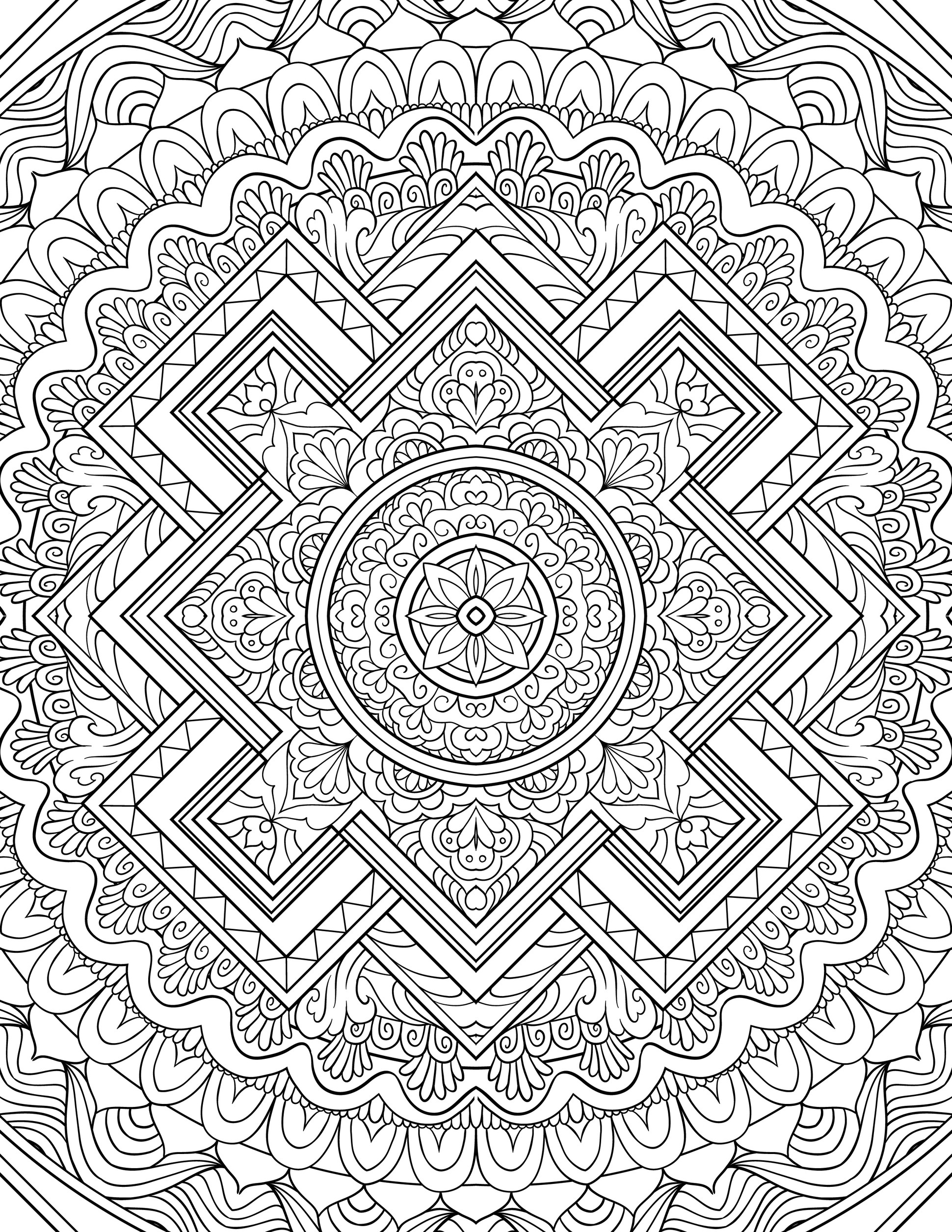 91 Ceiling Fan Coloring Page Printable 43