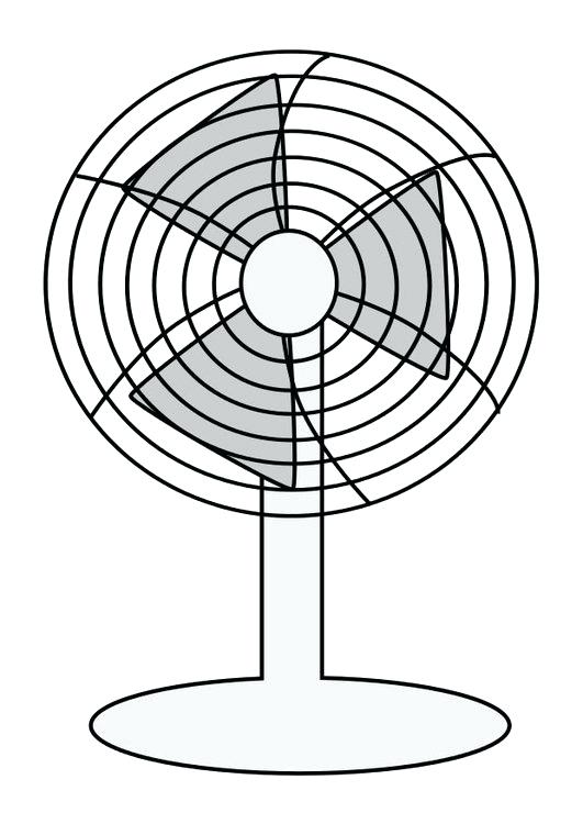 91 Ceiling Fan Coloring Page Printable 48