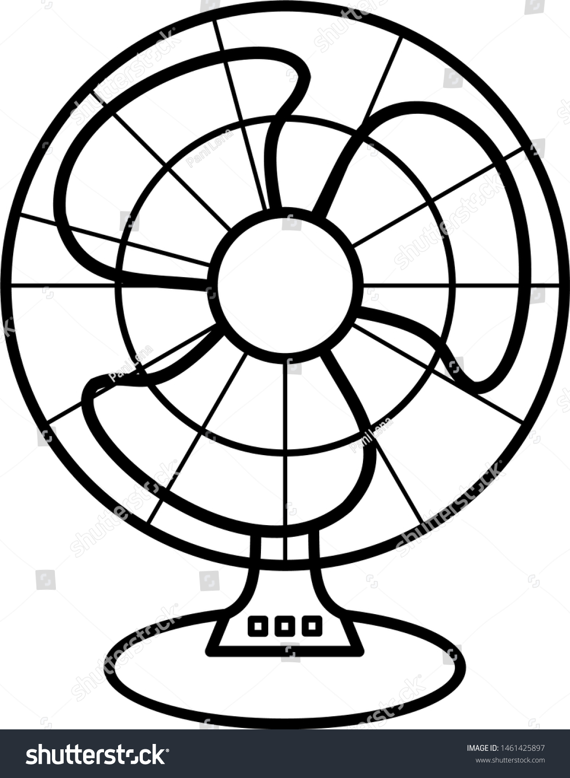 91 Ceiling Fan Coloring Page Printable 52