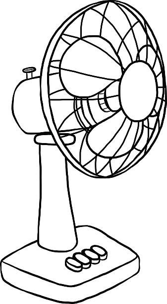 ceiling fan coloring page printable jpg