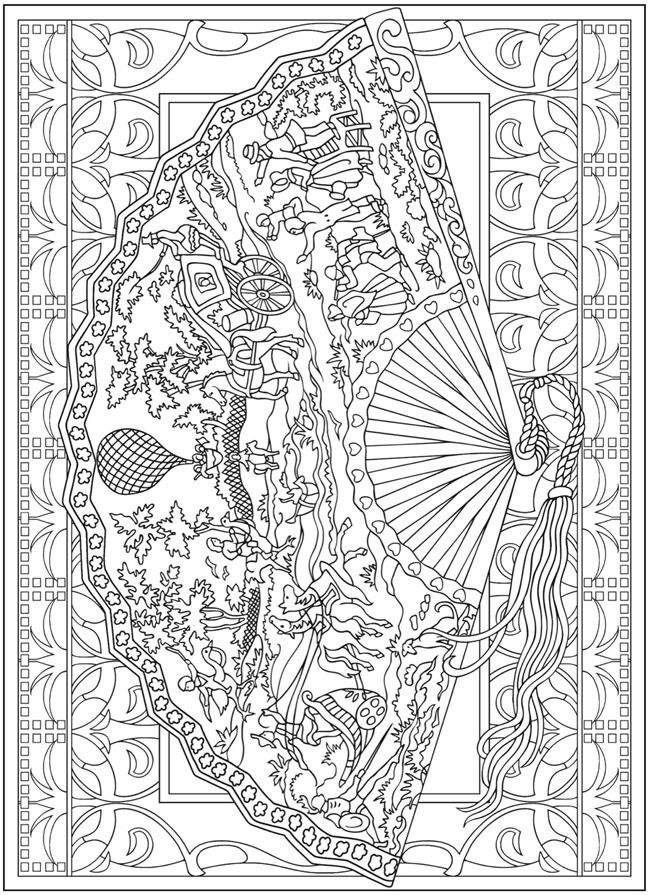 91 Ceiling Fan Coloring Page Printable 86