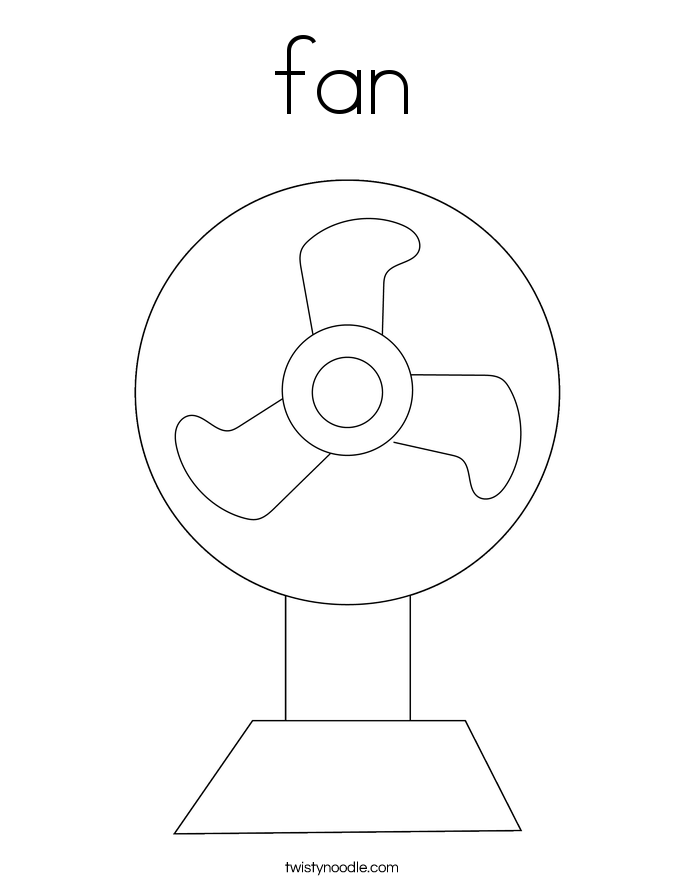 ceiling fan coloring page printable jpg