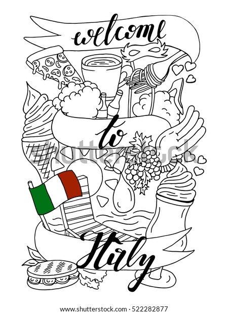 92 Flag of Italy Coloring Page Printable 39