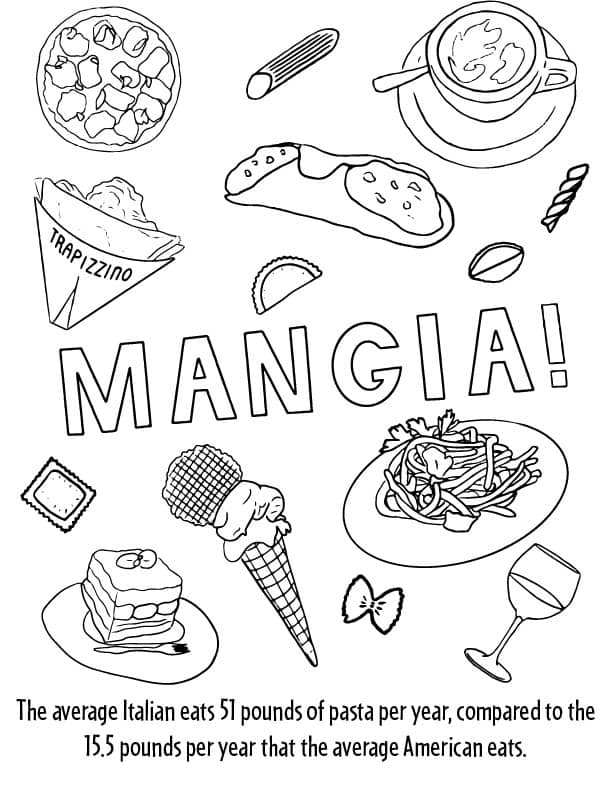 92 Flag of Italy Coloring Page Printable 56