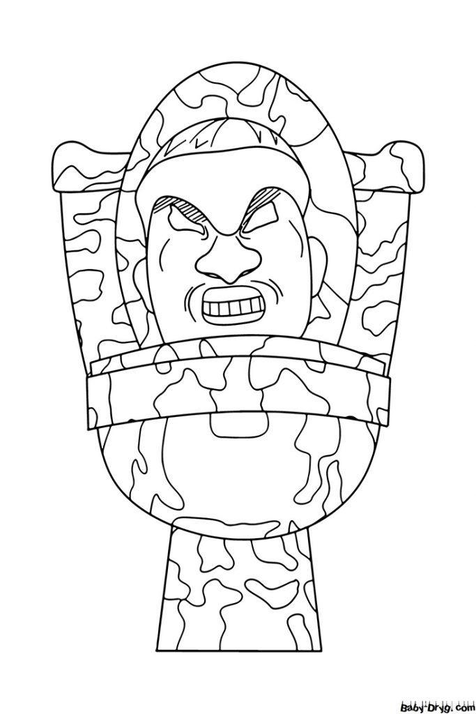 95 Toilet Coloring Page Printable 31