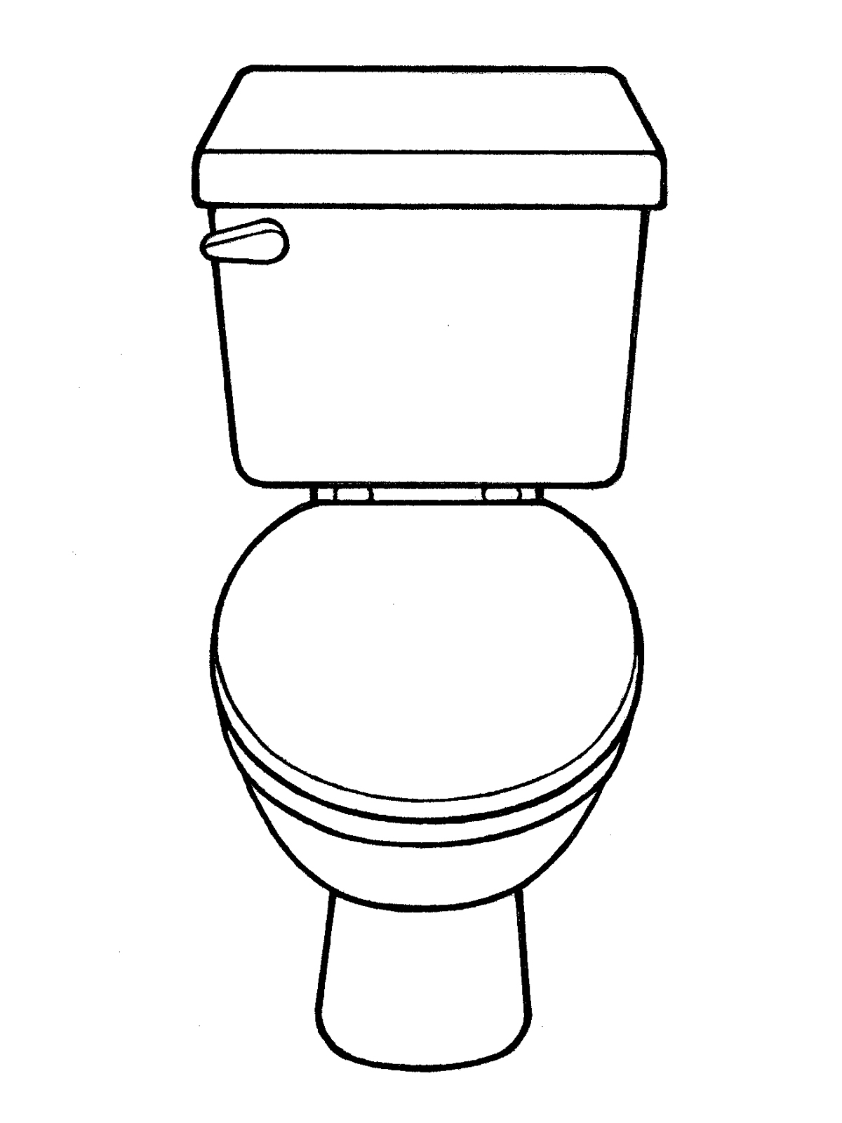 95 Toilet Coloring Page Printable 46