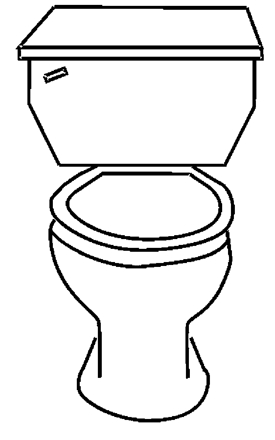 95 Toilet Coloring Page Printable 70