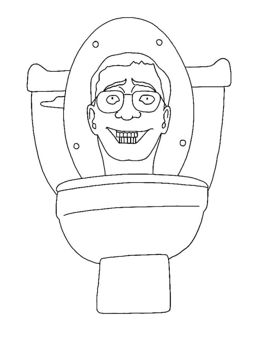 95 Toilet Coloring Page Printable 98