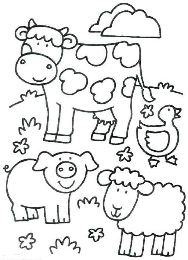 95 Wonderful Animals Coloring Pages Printable 19