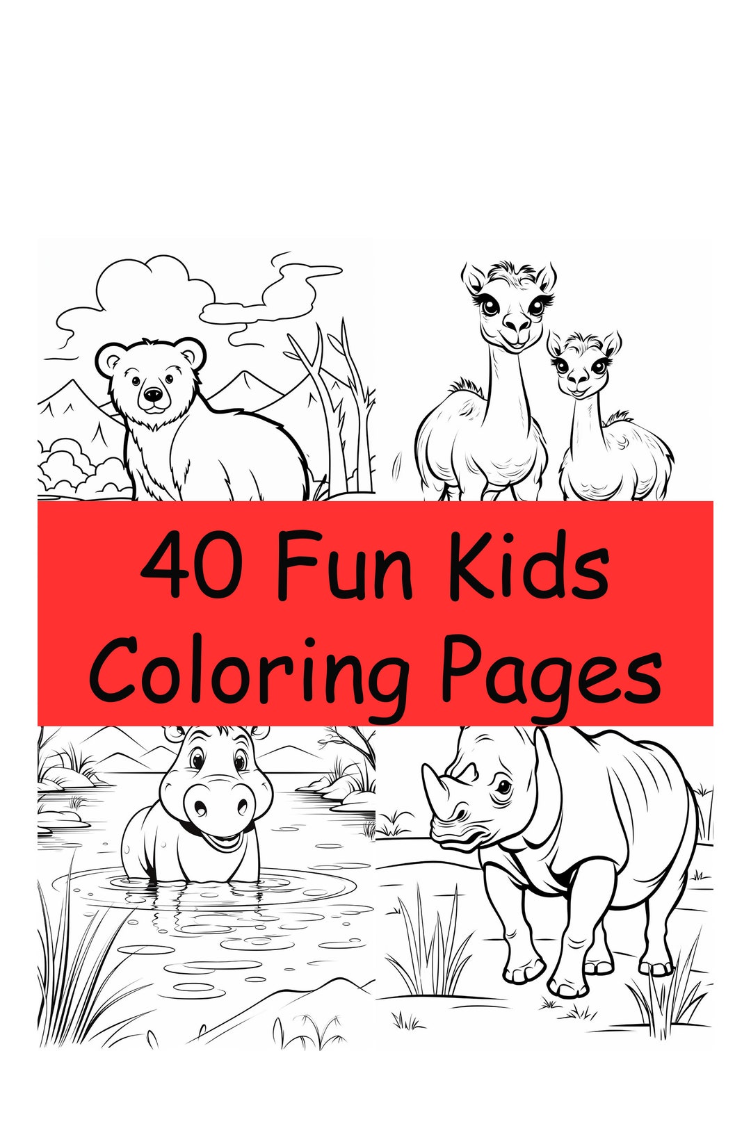 95 Wonderful Animals Coloring Pages Printable 27