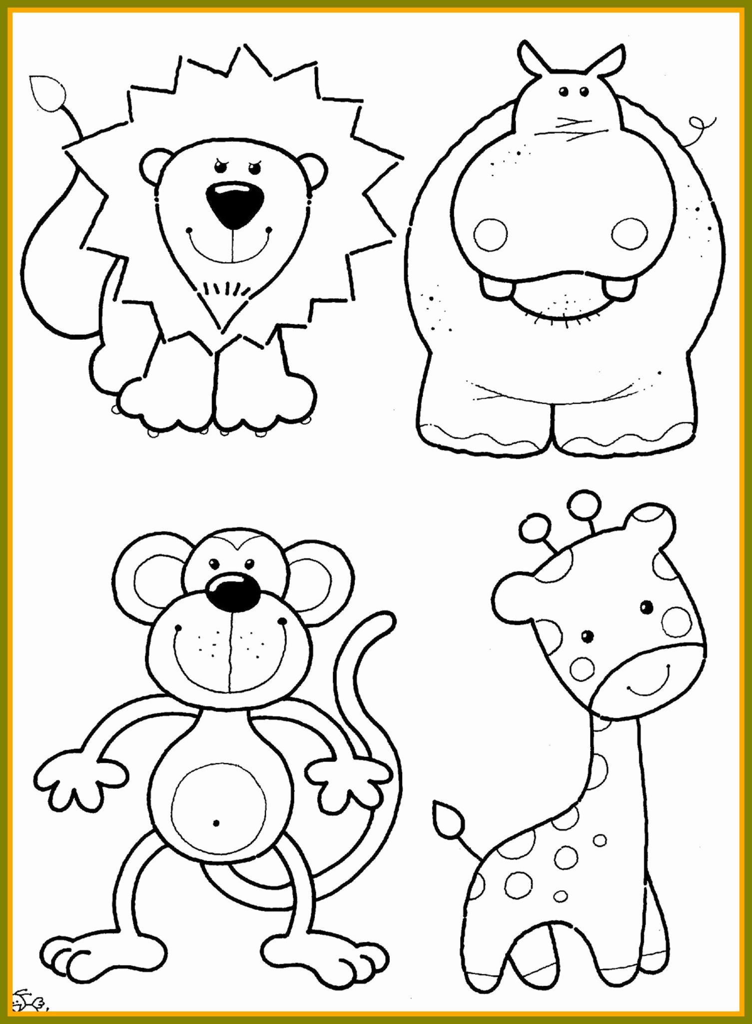 wonderful animals coloring pages printable jpg